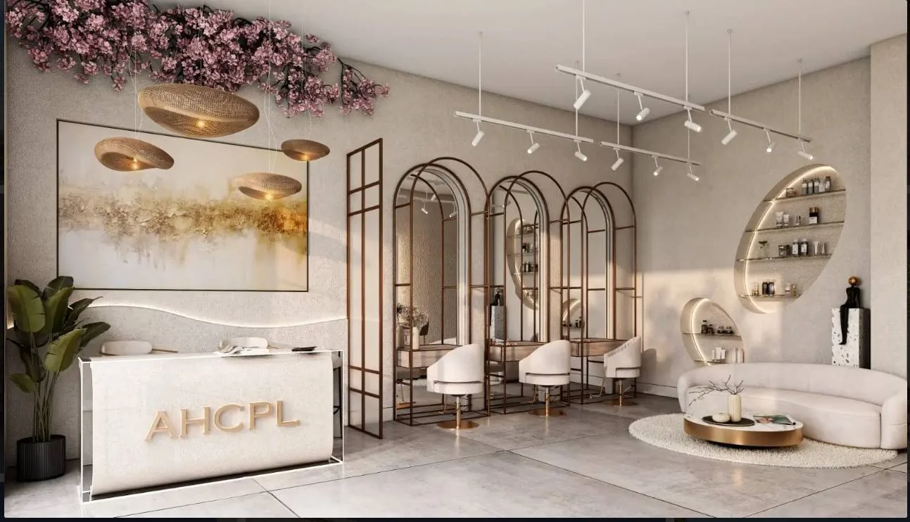 On-site salon and wellness centre at Abhyudaya Celestial Lucknow